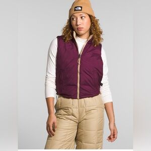 NWOT•The North Face Women's XL Lhotse Reversible Puffer Drawstring Vest•